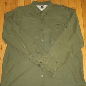 THE NORTH FACE Button Down Shirt Hiking Outdoor XL